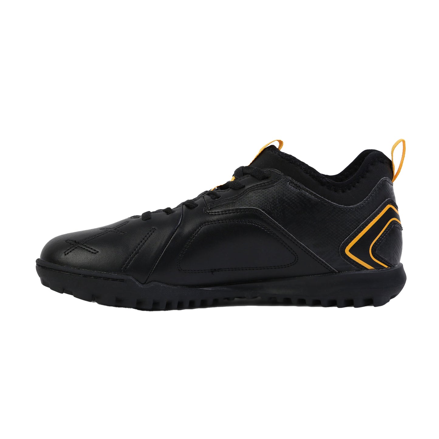 Black-White-Saffron - Lifestyle - Umbro Mens Tocco 2 Club Astro Turf Trainers