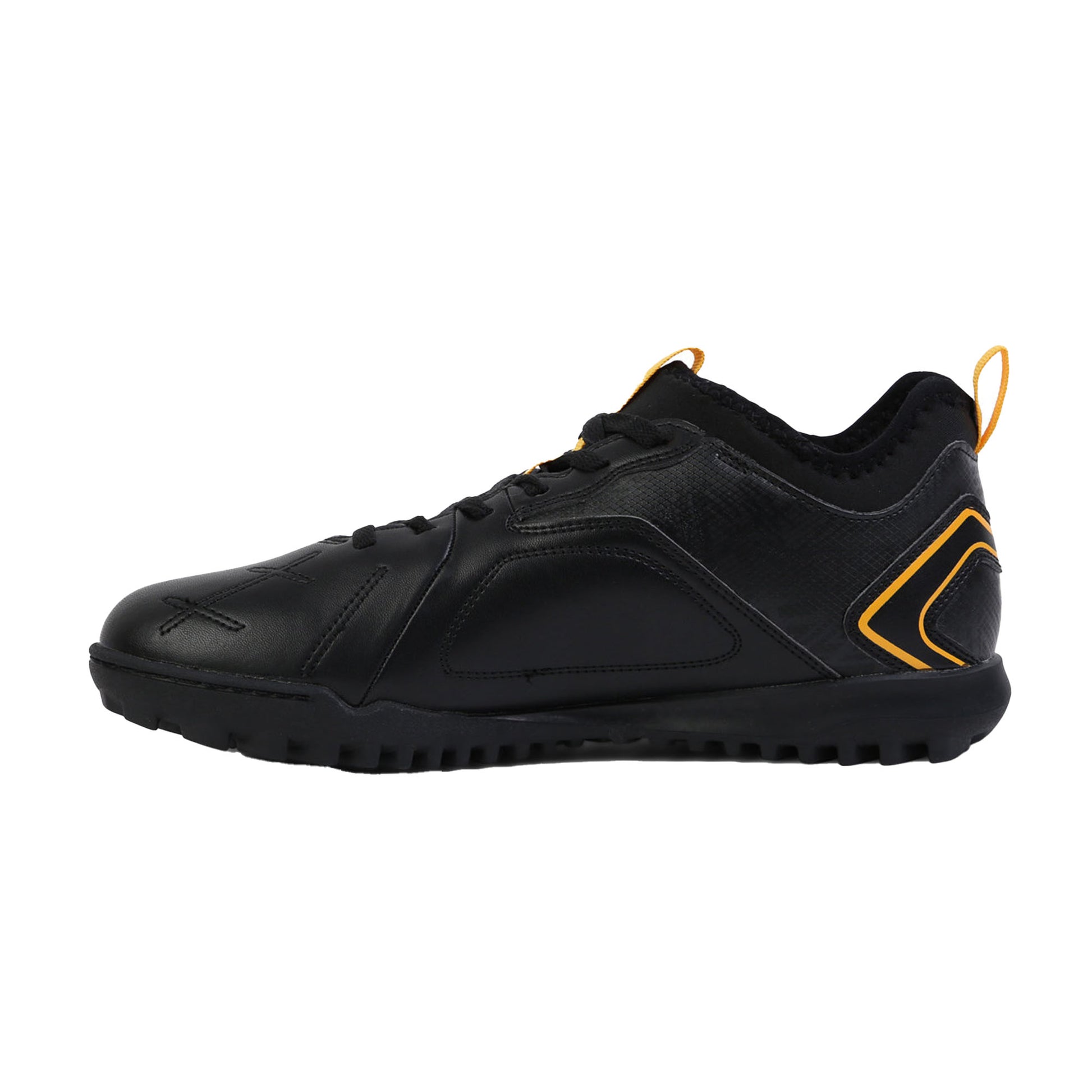 Black-White-Saffron - Lifestyle - Umbro Mens Tocco 2 Club Astro Turf Trainers