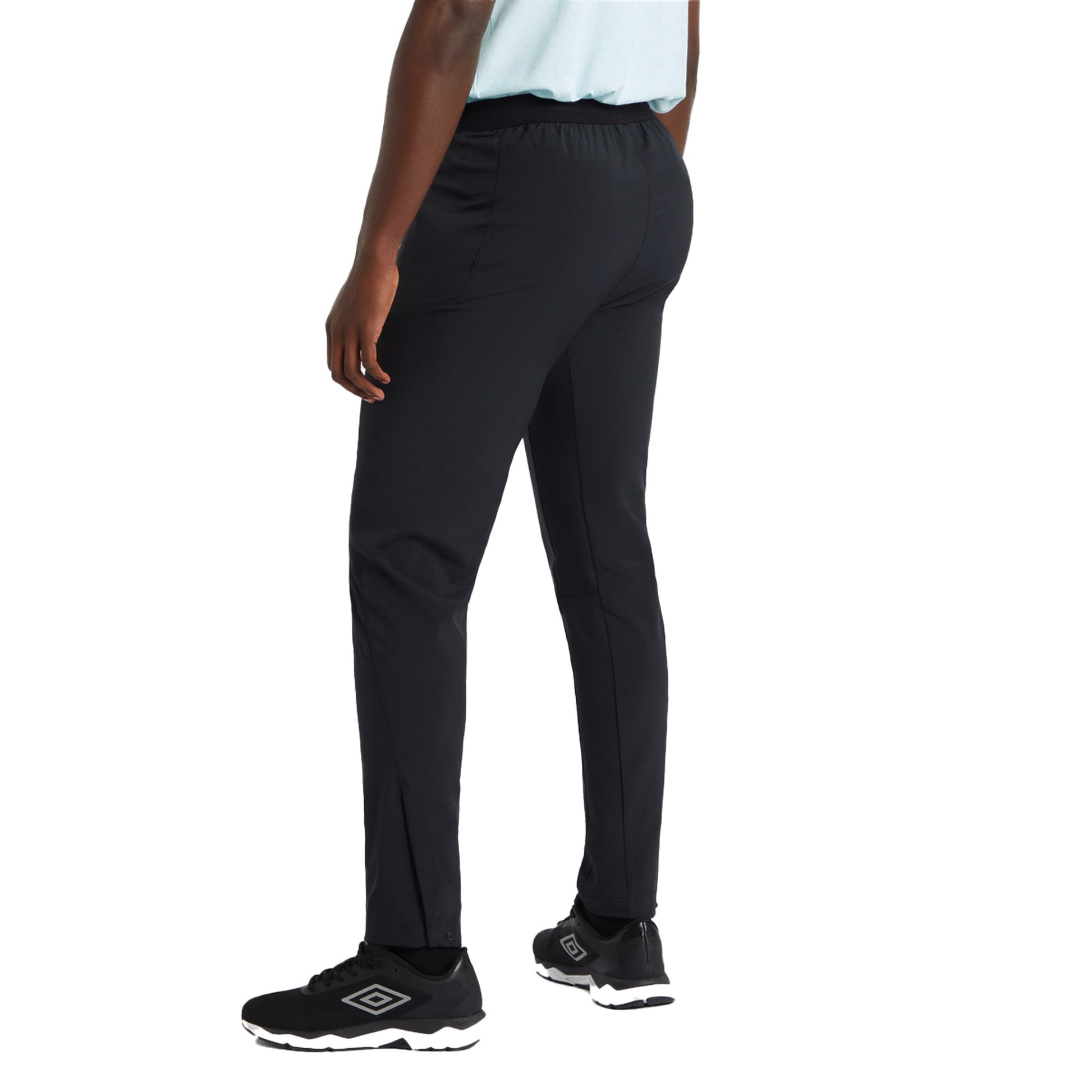 Black-Phantom Grey-Stargazer - Back - Umbro Mens Pro Training Tracksuit Bottoms