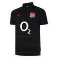Black - Front - England Rugby Mens Alternate 22-23 Classic Umbro Jersey