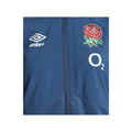 Ensign Blue-Bachelor Button - Side - England Rugby Childrens-Kids 22-23 Umbro Full Zip Hoodie