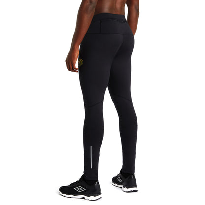 Black - Back - Umbro Mens Pro Training Elite Running Tights