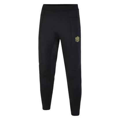 Black - Front - Umbro Mens Pro Training Elite Running Tights