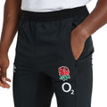 Black - Pack Shot - England Rugby Mens 22-23 Umbro Presentation Tracksuit Bottoms