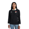 Black-Cloud Dancer - Lifestyle - England Rugby Womens-Ladies Umbro Jersey