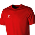 Vermillion - Side - Umbro Childrens-Kids Club Jersey