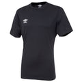 Black - Front - Umbro Childrens-Kids Club Jersey