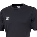 Black - Side - Umbro Childrens-Kids Club Jersey