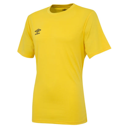 Yellow - Front - Umbro Childrens-Kids Club Jersey