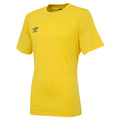 Yellow - Front - Umbro Childrens-Kids Club Jersey