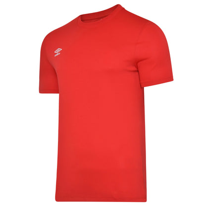Vermillion - Side - Umbro Childrens-Kids Club Jersey