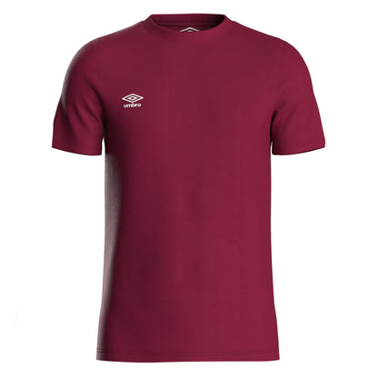 New Claret - Front - Umbro Childrens-Kids Club Jersey