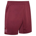 New Claret - Back - Umbro Mens Vier Shorts