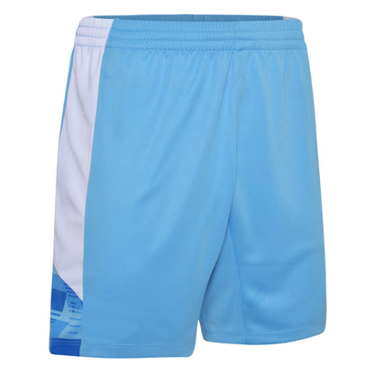 Sky Blue-White - Back - Umbro Mens Vier Shorts