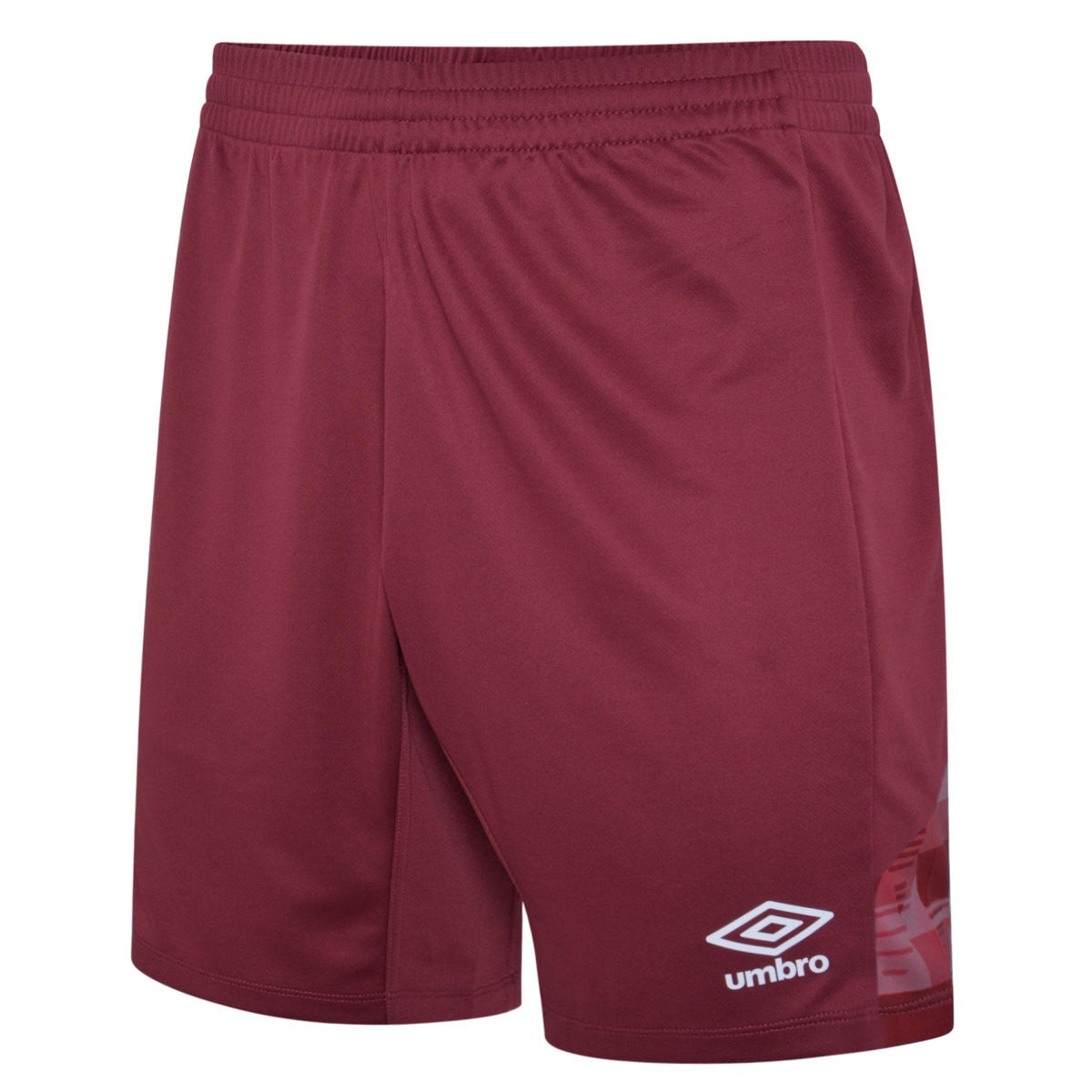 New Claret - Front - Umbro Mens Vier Shorts