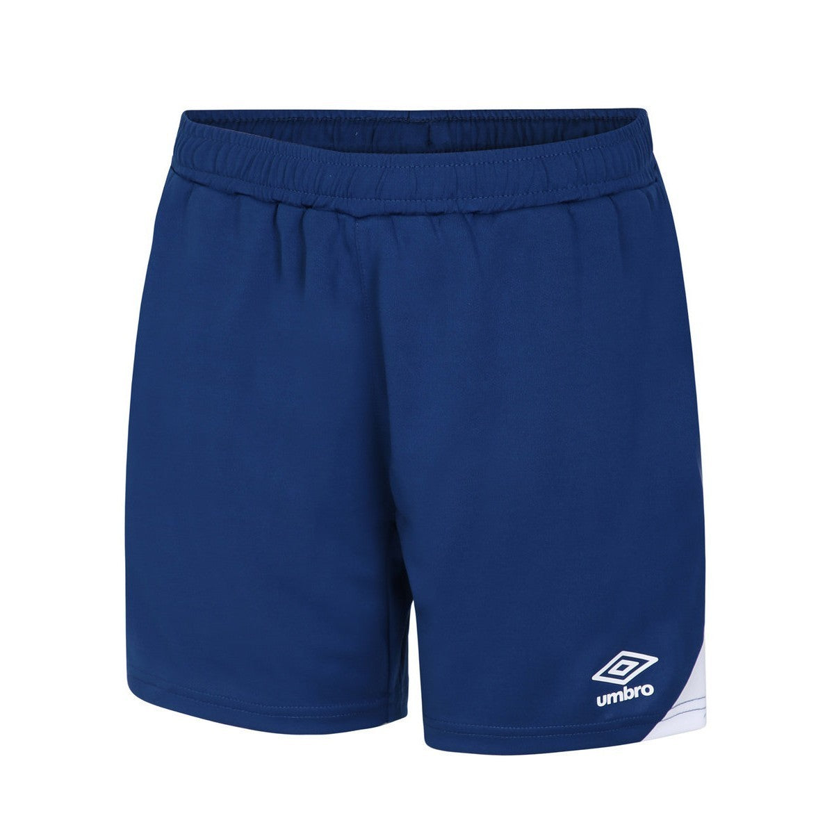 Navy-White - Front - Umbro Childrens-Kids Total Training Shorts