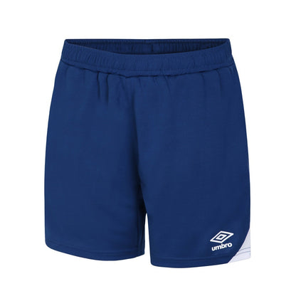 Navy-White - Front - Umbro Childrens-Kids Total Training Shorts