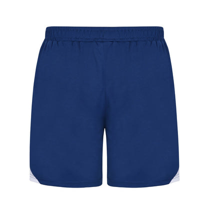 Navy-White - Back - Umbro Childrens-Kids Total Training Shorts