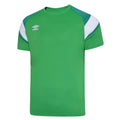 Emerald-Lush Meadows-Brilliant White - Front - Umbro Childrens-Kids Training Jersey