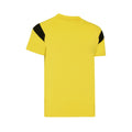 Blazing Yellow-Peacoat - Side - Umbro Childrens-Kids Training Jersey