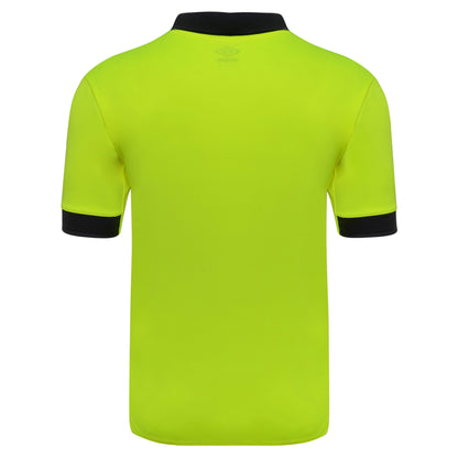 Safety Yellow-Carbon - Back - Umbro Mens Tempest Jersey