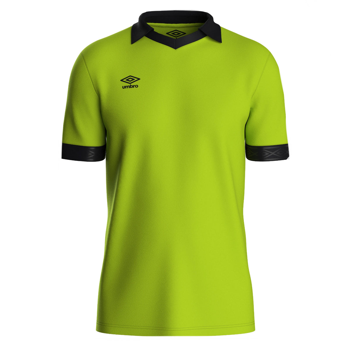 Safety Yellow-Carbon - Front - Umbro Mens Tempest Jersey