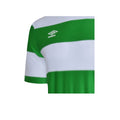 Emerald Green-White - Side - Umbro Childrens-Kids Triumph Jersey