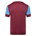 New Claret-Sky Blue - Back - Umbro Childrens-Kids Vier Jersey