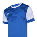 Royal Blue-White - Side - Umbro Childrens-Kids Vier Jersey