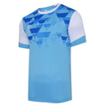 Sky Blue-White - Front - Umbro Childrens-Kids Vier Jersey