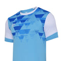 Sky Blue-White - Side - Umbro Childrens-Kids Vier Jersey