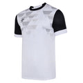 White-Black - Front - Umbro Childrens-Kids Vier Jersey