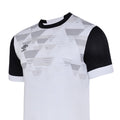 White-Black - Side - Umbro Childrens-Kids Vier Jersey