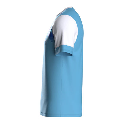Sky Blue-White - Lifestyle - Umbro Childrens-Kids Vier Jersey