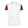 White-New Claret - Back - Umbro Childrens-Kids Vier Jersey