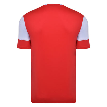 Vermillion-White - Back - Umbro Childrens-Kids Vier Jersey