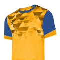 Yellow-Royal Blue - Side - Umbro Childrens-Kids Vier Jersey