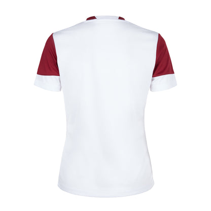 White-New Claret - Back - Umbro Childrens-Kids Vier Jersey