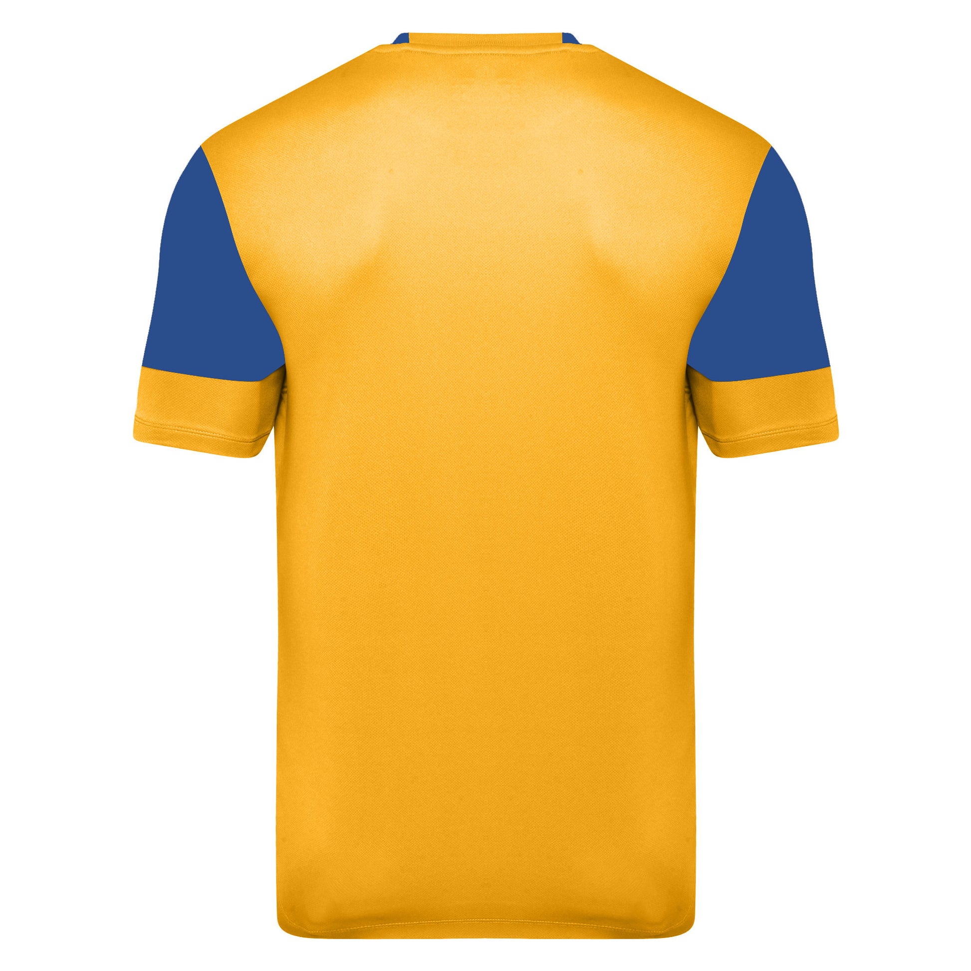 Yellow-Royal Blue - Back - Umbro Childrens-Kids Vier Jersey