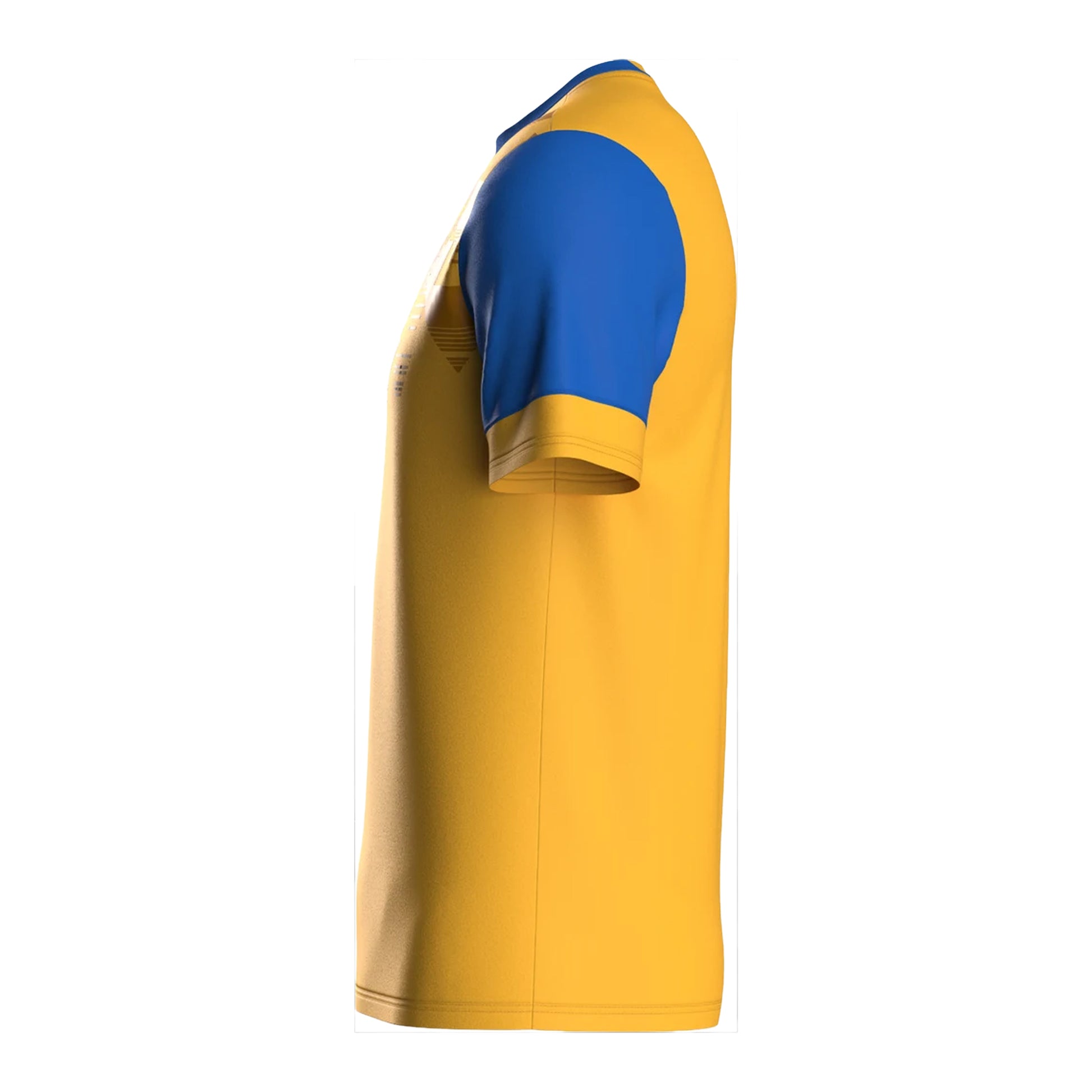 Yellow-Royal Blue - Lifestyle - Umbro Childrens-Kids Vier Jersey