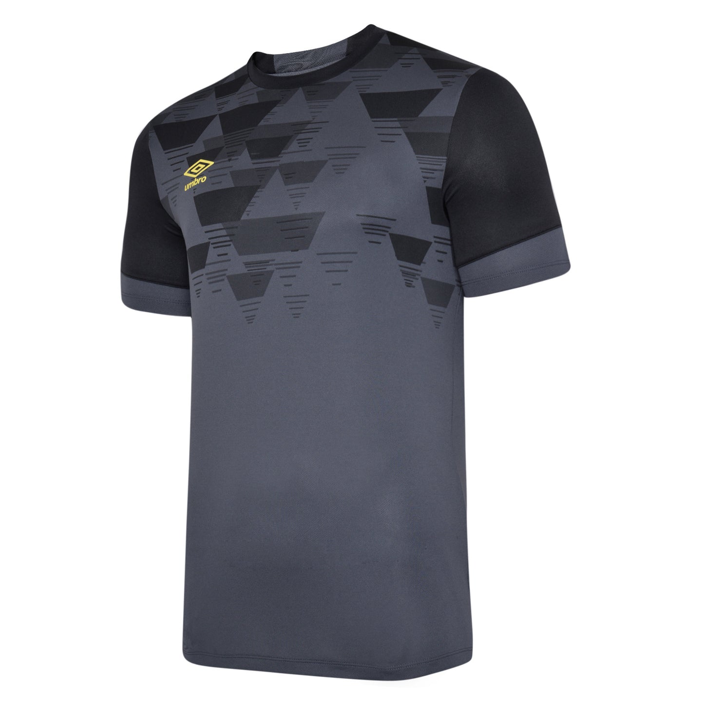 Carbon-Black - Front - Umbro Childrens-Kids Vier Jersey