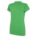 Emerald-White - Back - Umbro Womens-Ladies Club Essential Polo Shirt
