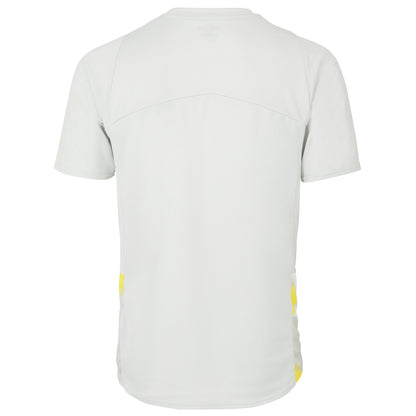 Oyster Mushroom-Blazing Yellow - Back - Brentford FC Mens 22-23 Umbro Training Jersey