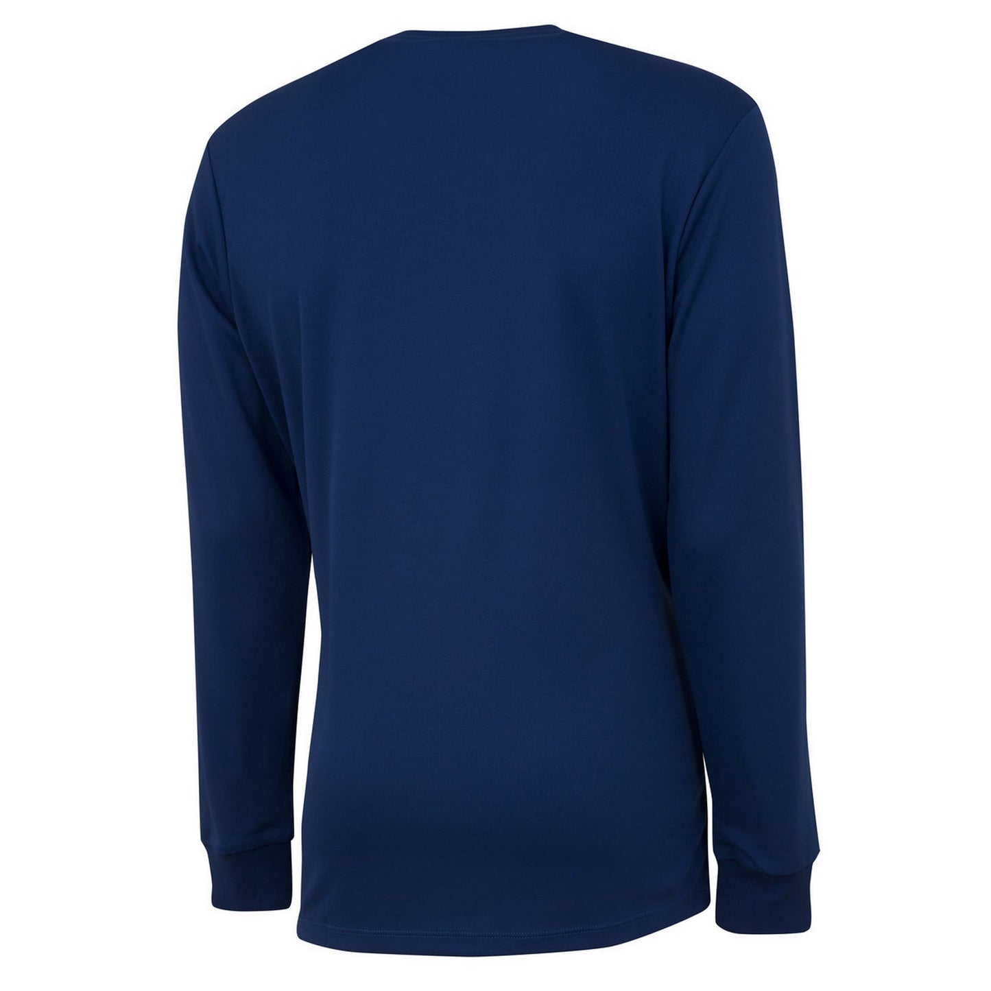 Navy - Back - Umbro Childrens-Kids Club Long-Sleeved Jersey