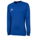 Royal Blue - Front - Umbro Childrens-Kids Club Long-Sleeved Jersey