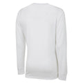 White - Back - Umbro Childrens-Kids Club Long-Sleeved Jersey