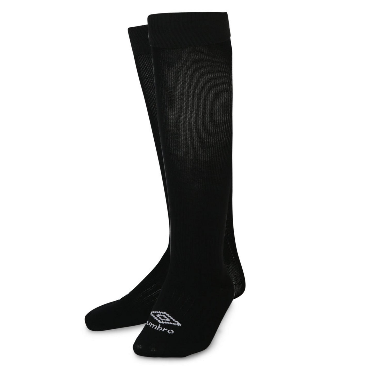 Black-White - Back - Umbro Childrens-Kids Primo Football Socks