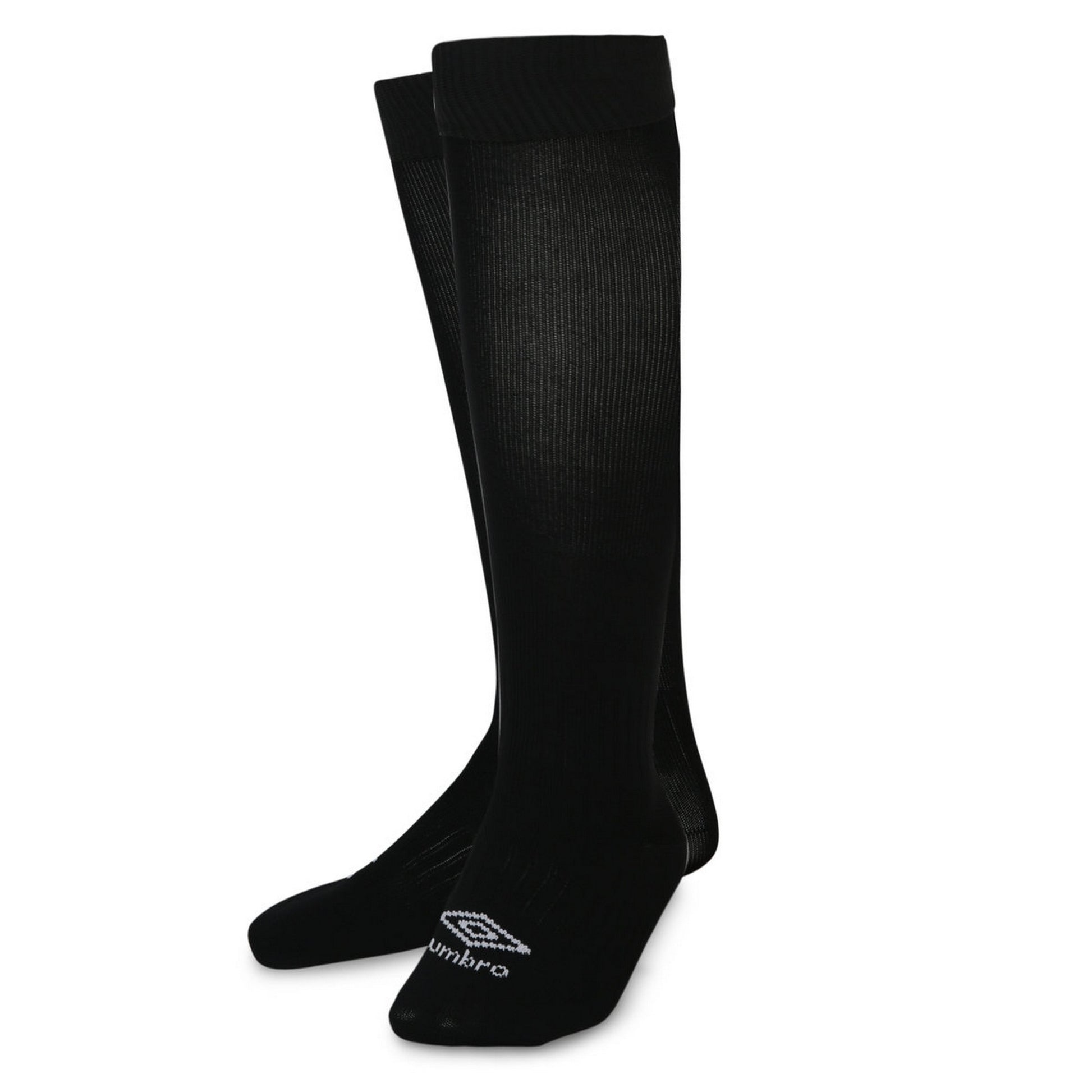 Black-White - Back - Umbro Childrens-Kids Primo Football Socks