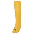 Yellow-Black - Front - Umbro Childrens-Kids Primo Football Socks