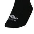Black-White - Side - Umbro Childrens-Kids Primo Football Socks